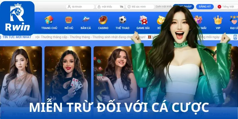 Miễn trừ trách nhiệm đối với các hoạt động cá cược Miễn trừ trách nhiệm đối với các hoạt động cá cược